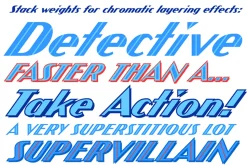 Atomic Wedgie - Art Deco comic font