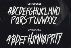 Atone - Brush Font