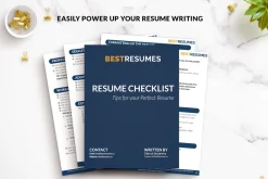 ATS Friendly Resume Template Gold