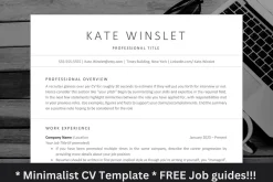 ATS-Optimized Professional Modern CV