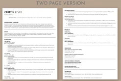 ATS Resume / CV