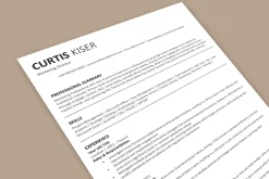 ATS Resume / CV
