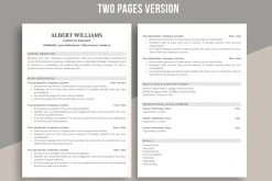 ATS Resume Template / CV Template