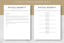 ATS Resume Template - Rockie