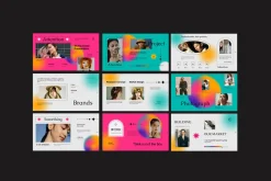Attention Gradient Google slides