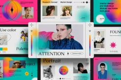 Attention Gradient Google slides