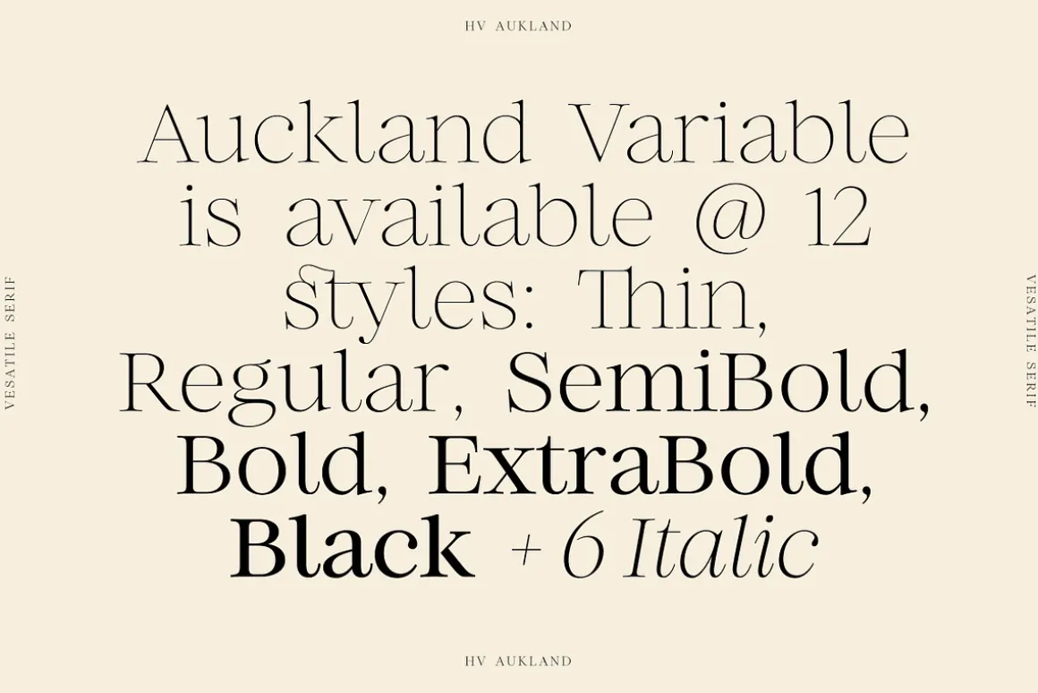 Auckland Variable Serif