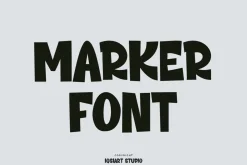 Augran Marker Font