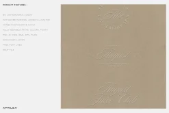 August Logo Kit - Ps Ai Id Eps Canva