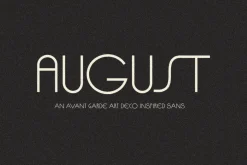 AUGUST DecoSans Multi-weight Family