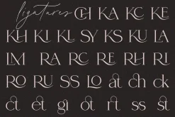 August Roma // luxury serif font