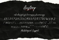 Austery - Brush Script Font