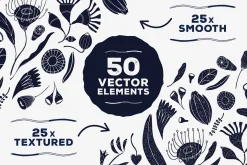 Australian Flora Vector Set