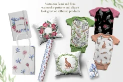Australian Wildlife Watercolor Set