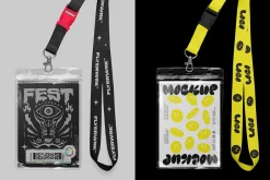 Authentic Lanyard & ID Badge Mockup