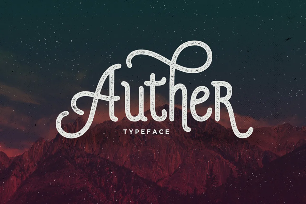 Auther Typeface