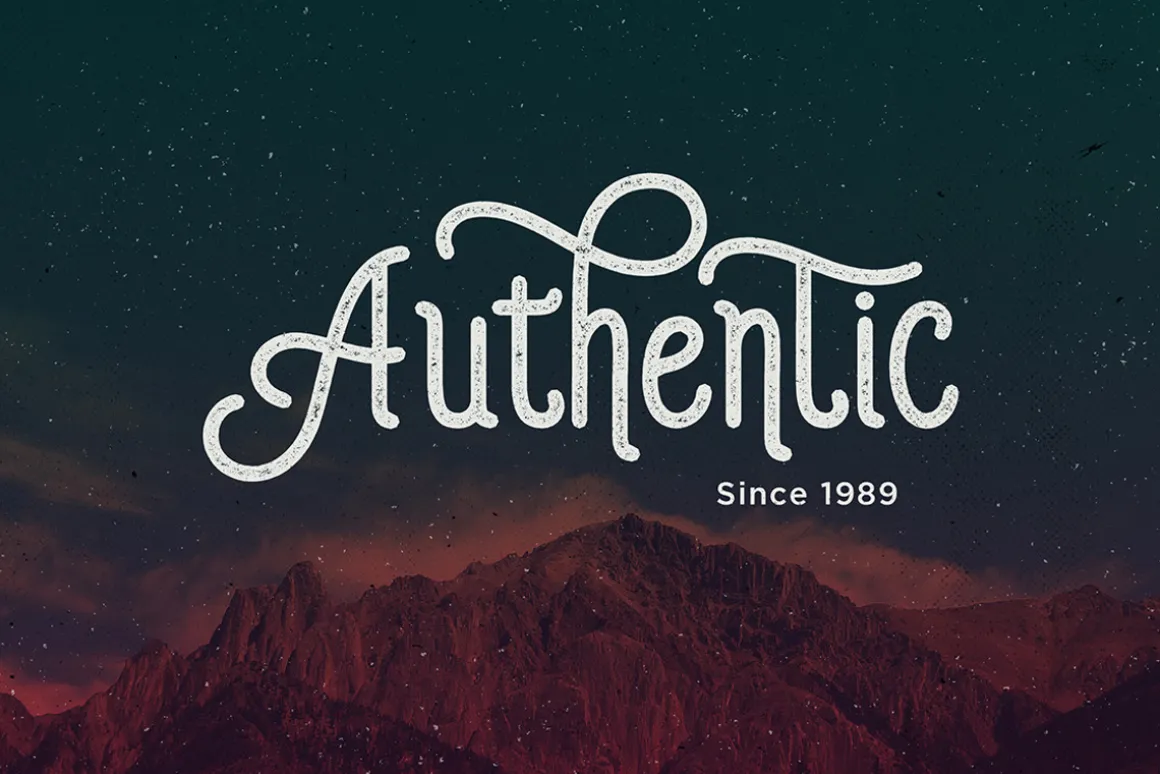 Auther Typeface