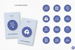 Autism Awareness Hand Drawn Set