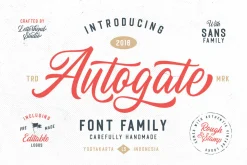 Autogate - Font Duo (+BONUS)