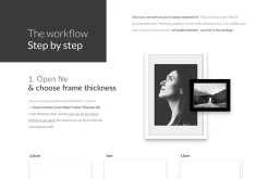Automatic Frame Mock-up Creator