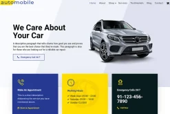 Automobile WordPress Theme