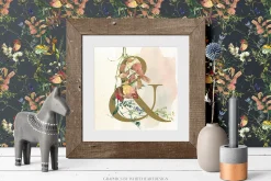 Autum Fall Watercolor Floral Clipart