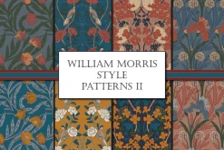 Autumn Boho William Morris Patterns