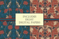 Autumn Boho William Morris Patterns