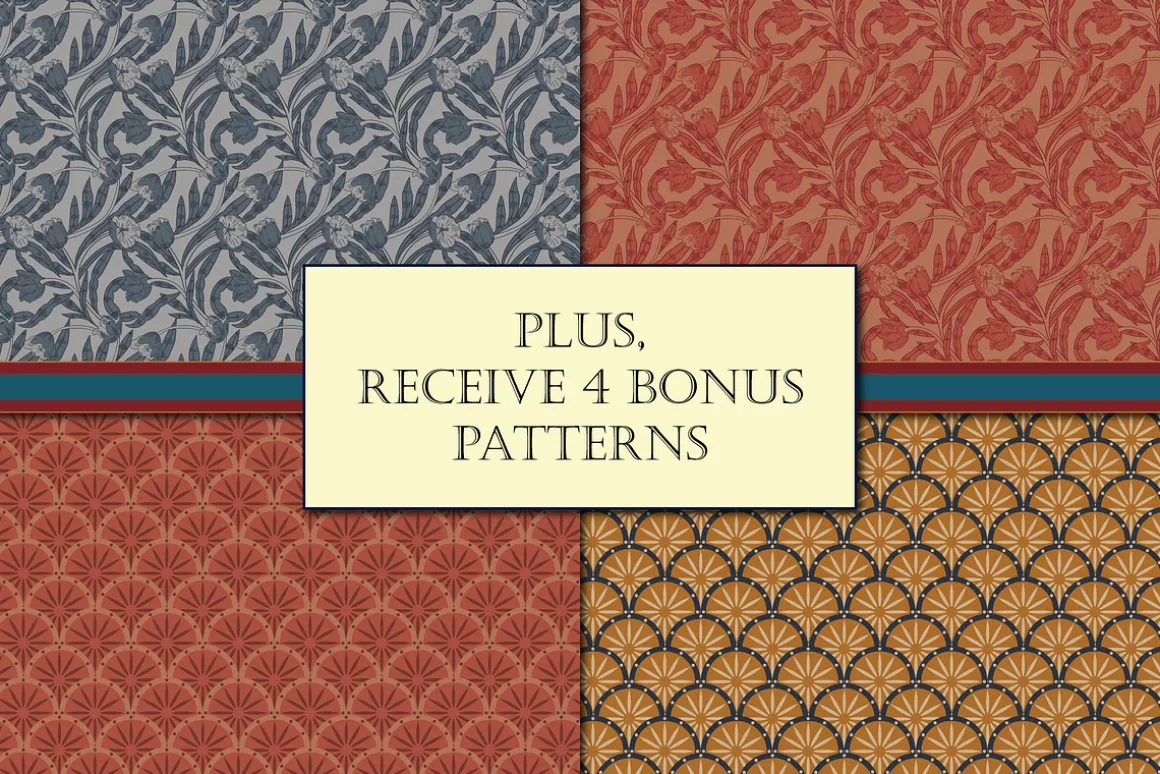 Autumn Boho William Morris Patterns