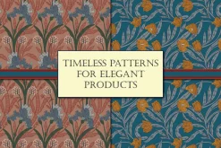 Autumn Boho William Morris Patterns