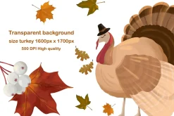 Autumn Pumpkin, Thanksging Clipart