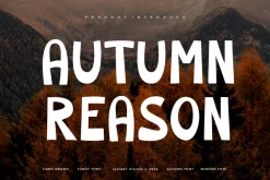Autumn Reason - Tropical Font