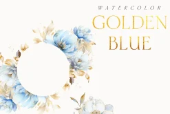 AUTUMN Watercolor Floral Bundle