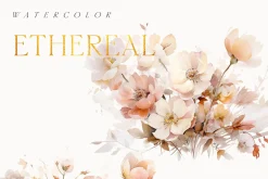 AUTUMN Watercolor Floral Bundle