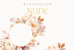 AUTUMN Watercolor Floral Bundle
