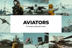 20 Aviators Lightroom Presets LUTs