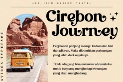 Avigea Modern Serif Font Display