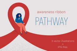 Awareness Ribbon Pathway