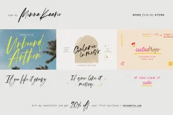 Awesomespill | handlettered font