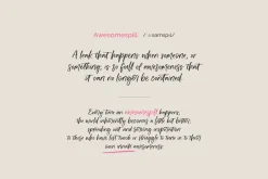 Awesomespill | handlettered font