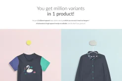 Baby Apparel Sets 12xMockups Hangin'