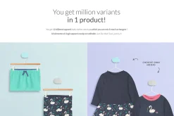 Baby Apparel Sets 12xMockups Hangin'