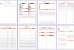 2026 Baby Bump Journal Canva Kdp