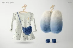 Baby Dress Mockup Set 10