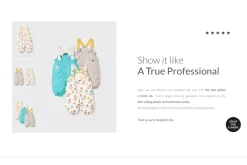 Baby Winter Overall Pants Mock-ups