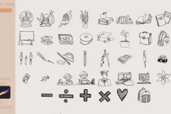 Back to School Stamps Kids Science