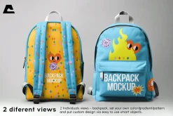Backpack Mockup Set