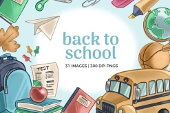 Back to School Clipart Images