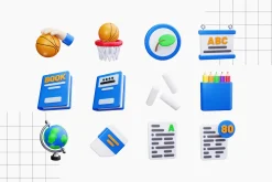 Back to School 3D Icons