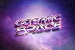 Back to the 80s Retro Text Effects